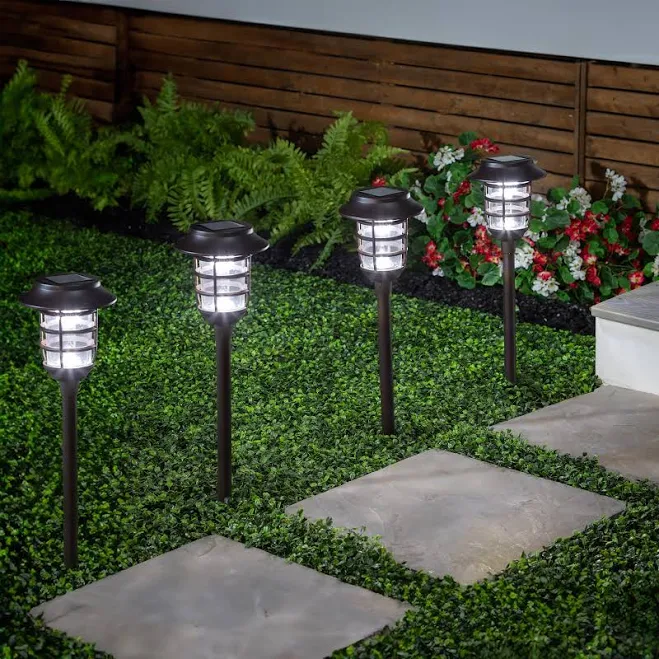 Evergreen Enterprises Solar Pathway Light Set of 4