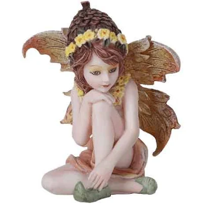 Fairy Garden Acorn Flower Fairy Decorative Mini Garden Figurine