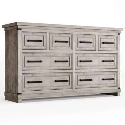 Farmhouse 8 Drawer Dresser