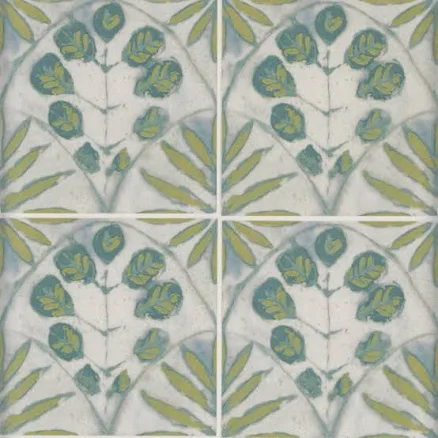 Fired Earth Designs Botanica Wall and Floor Tile