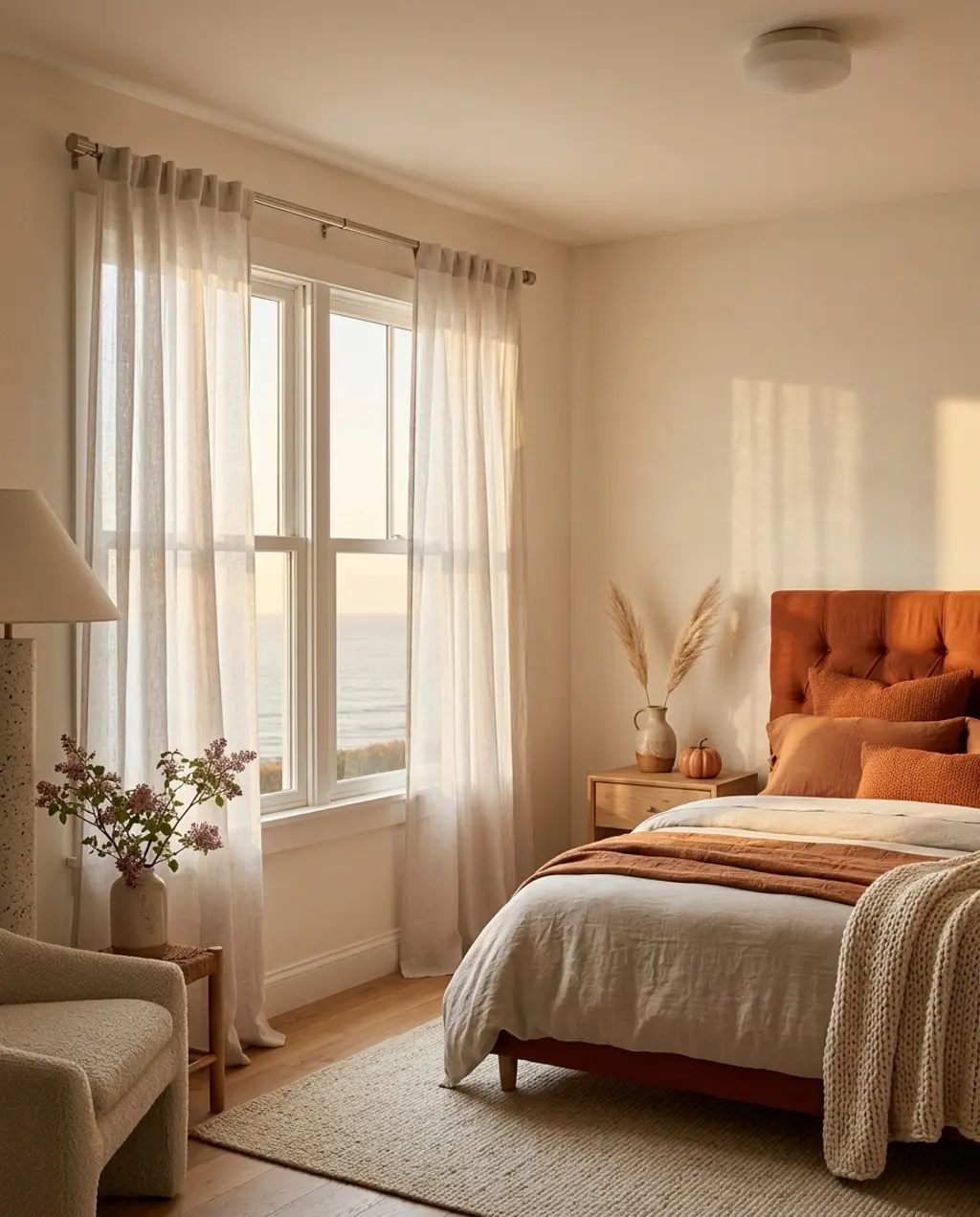 Cozy Spring Bedroom Refresh with Soft Textures and Natural Light