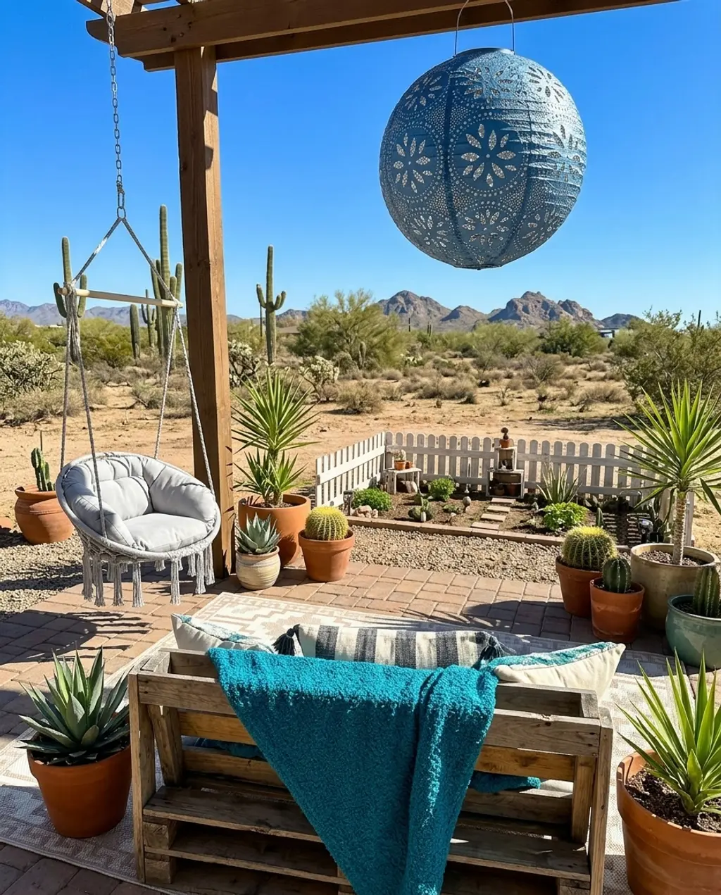 Budget-Friendly Boho Backyard Retreat