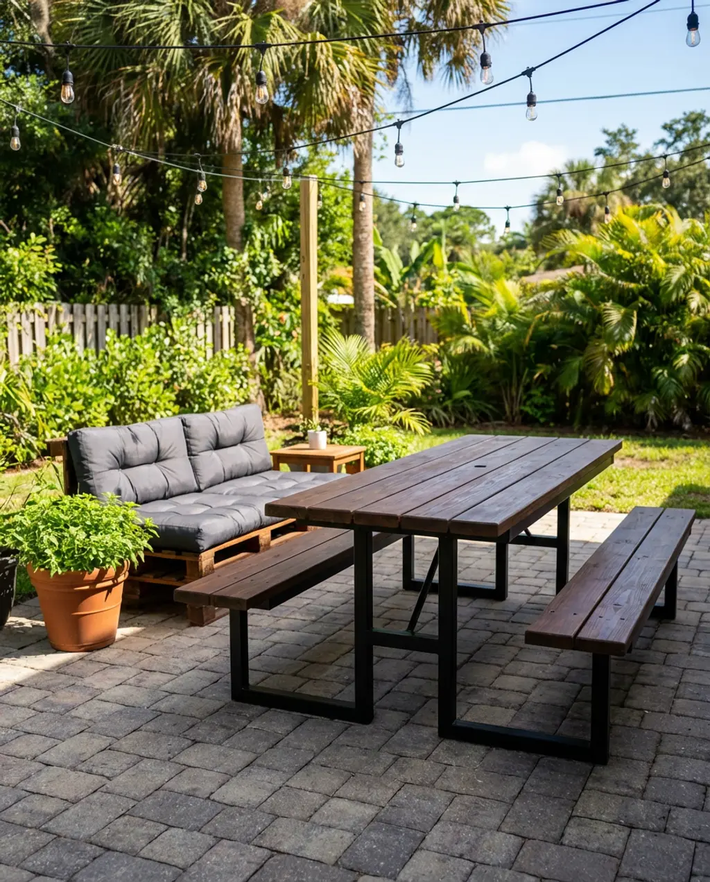 Budget-Friendly Backyard BBQ with Cozy Seating