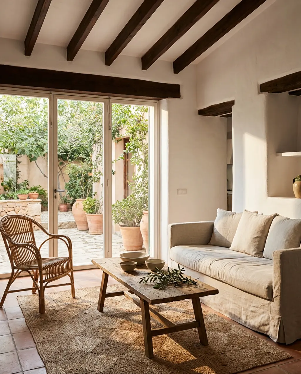 Relaxed Mediterranean Courtyard for Spring Evenings 2026