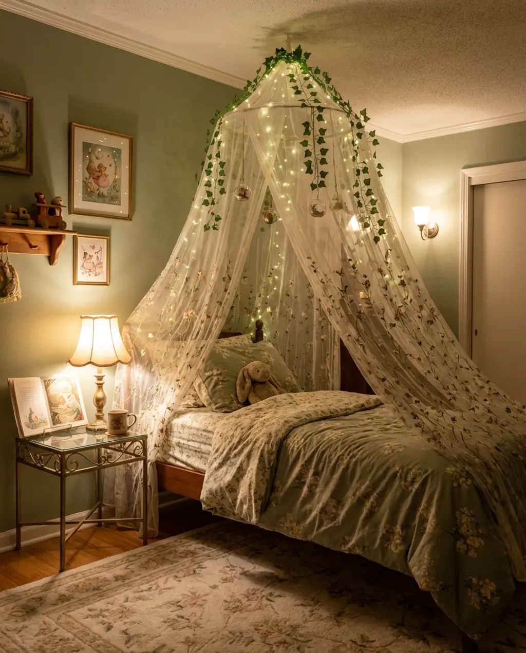 Charlie's Whimsical Spring Fairytale Bedroom