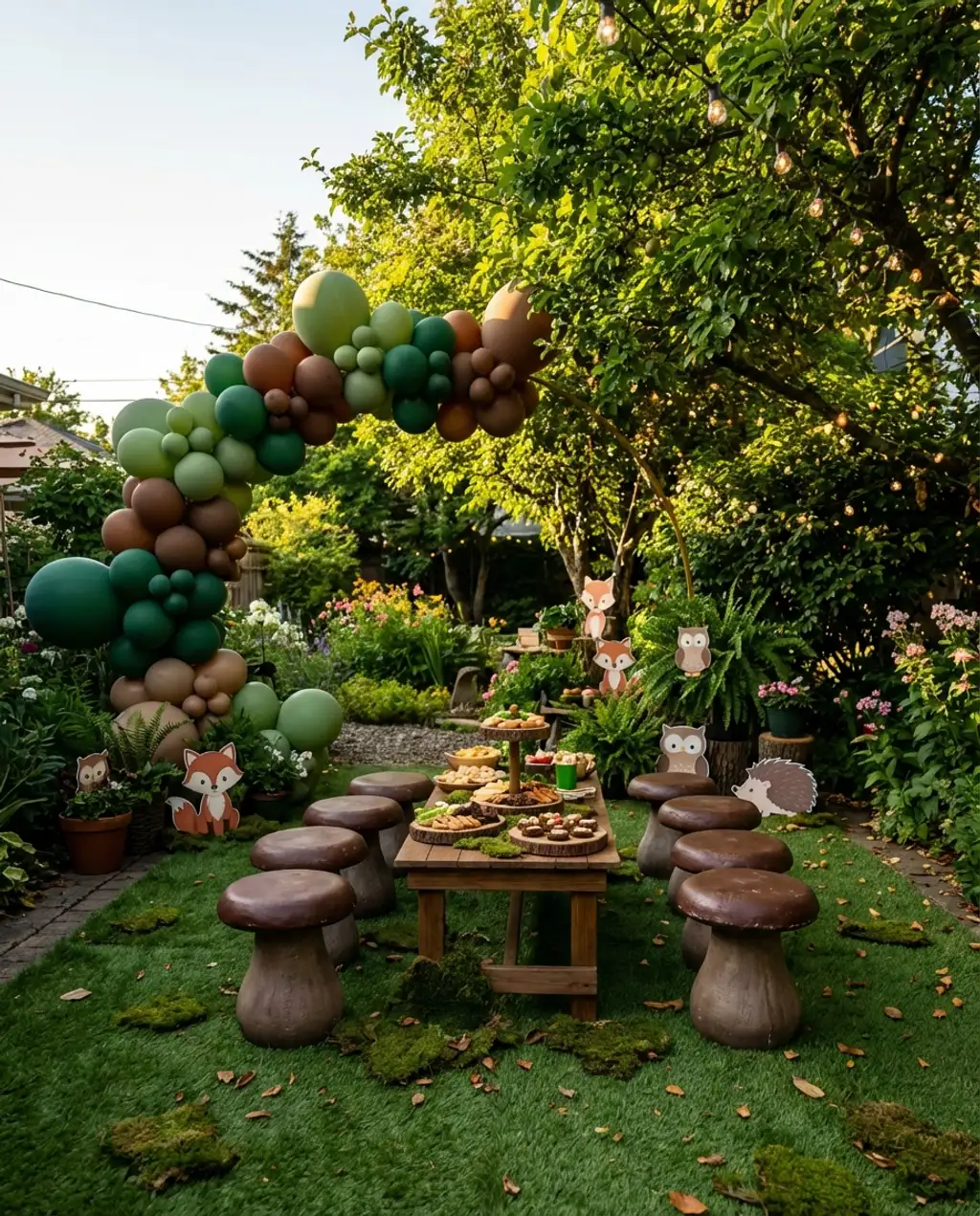 Enchanted Forest-Themed Toddler Party Outdoors 2026