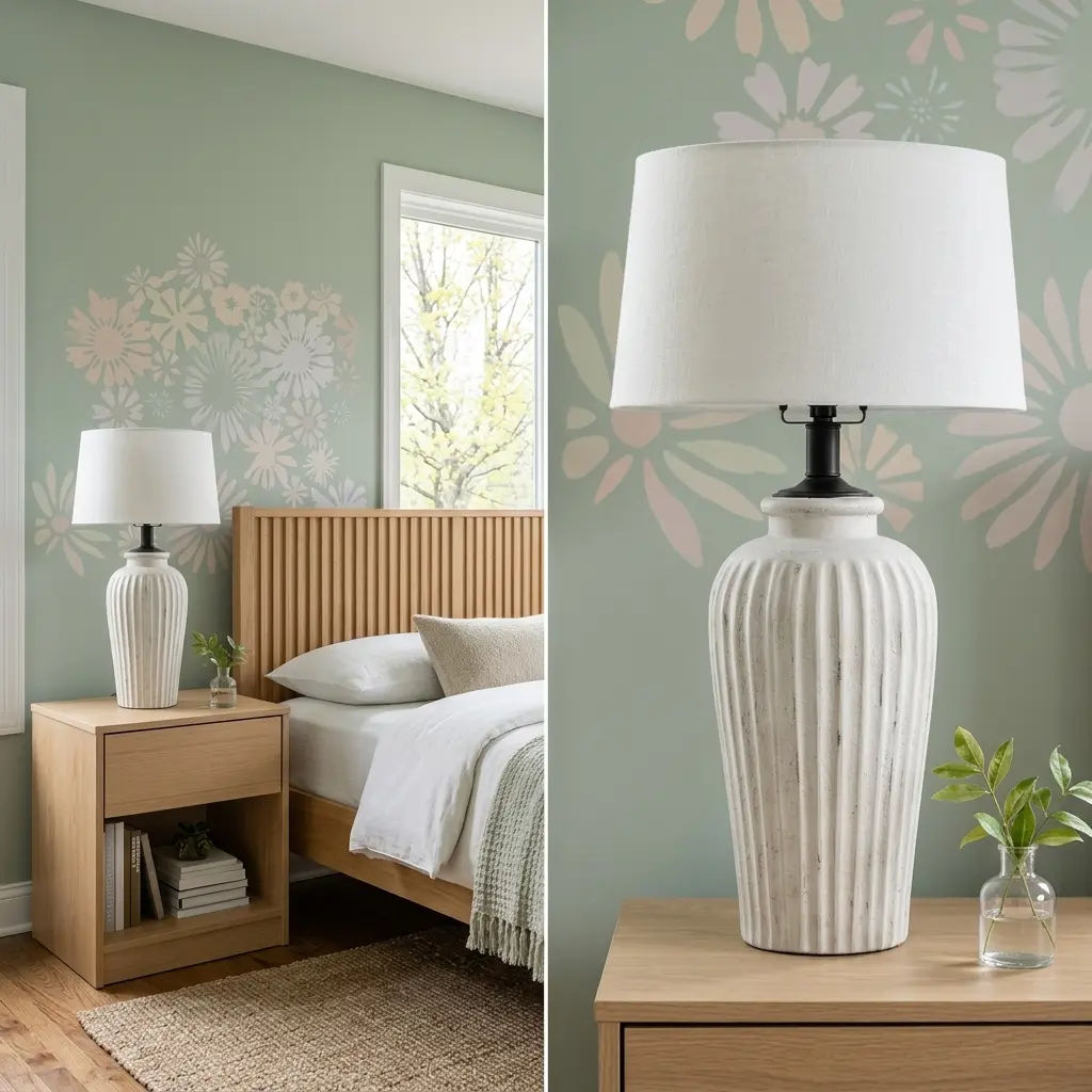 DIY Floral Wall Art for a Spring Bedroom