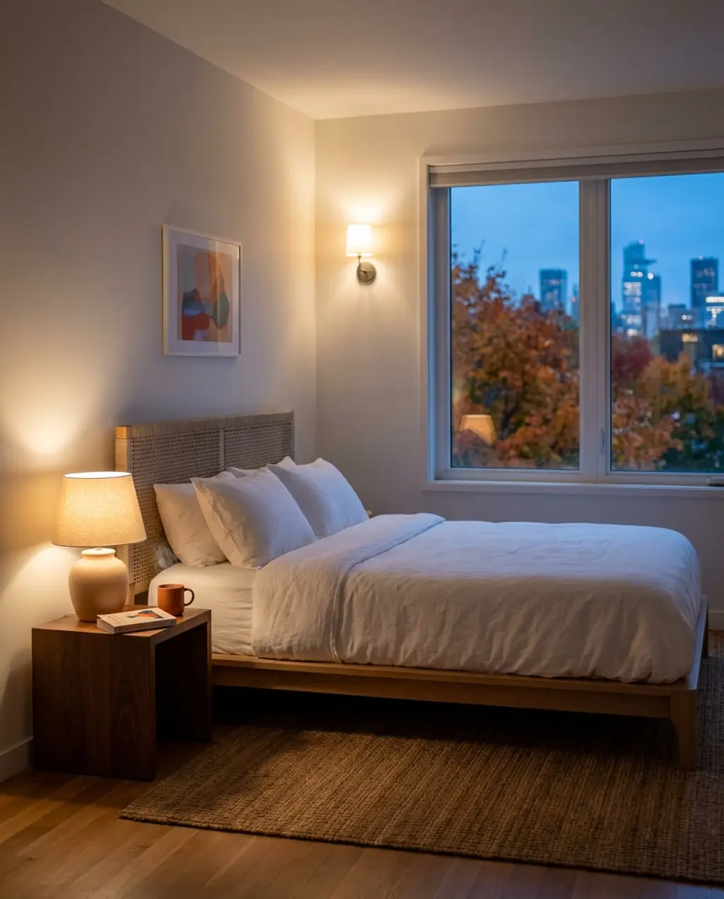 Bloxburg Minimalist Spring Bedroom with Clean Lines — Luxury Version