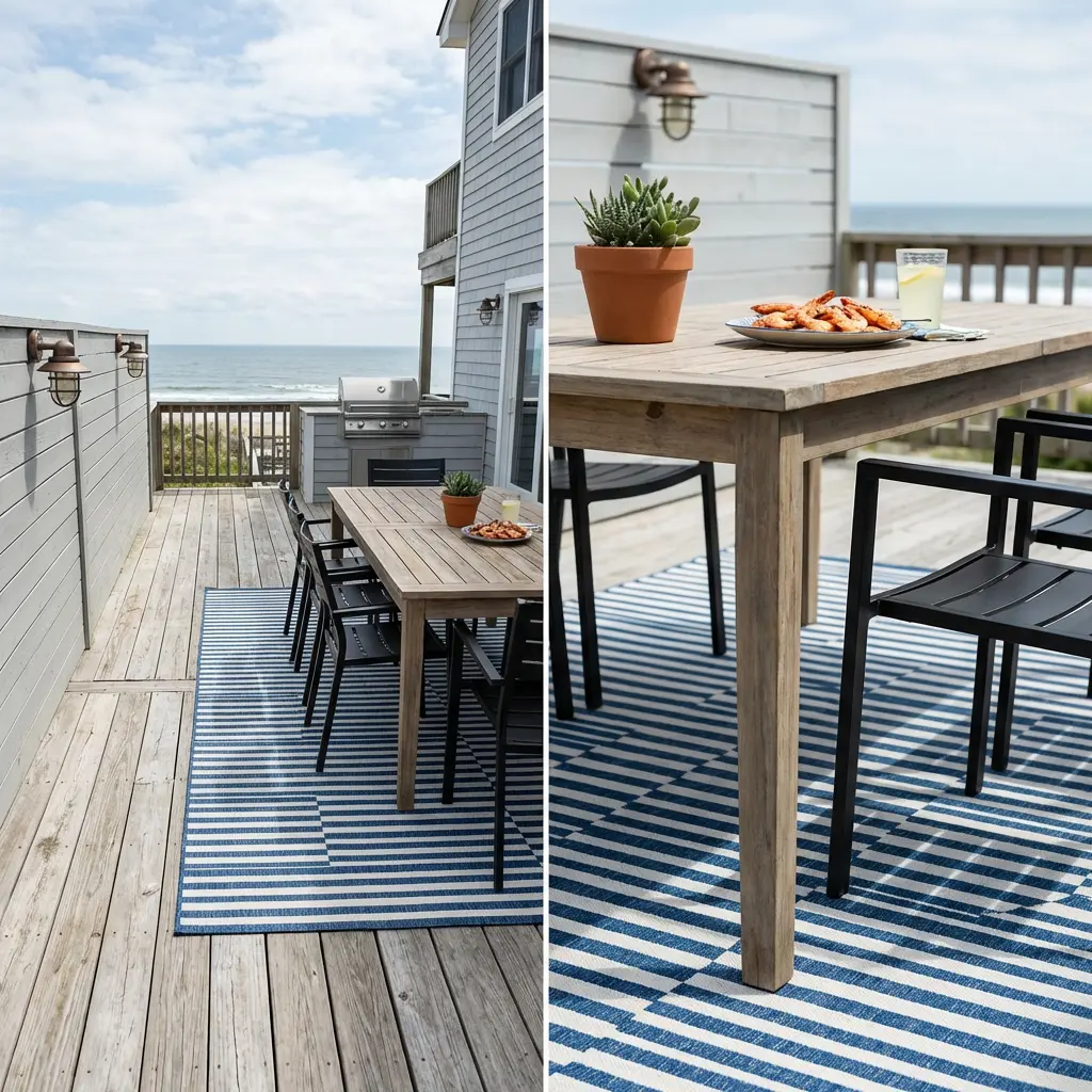 Coastal Beach House BBQ Deck with Ocean Views