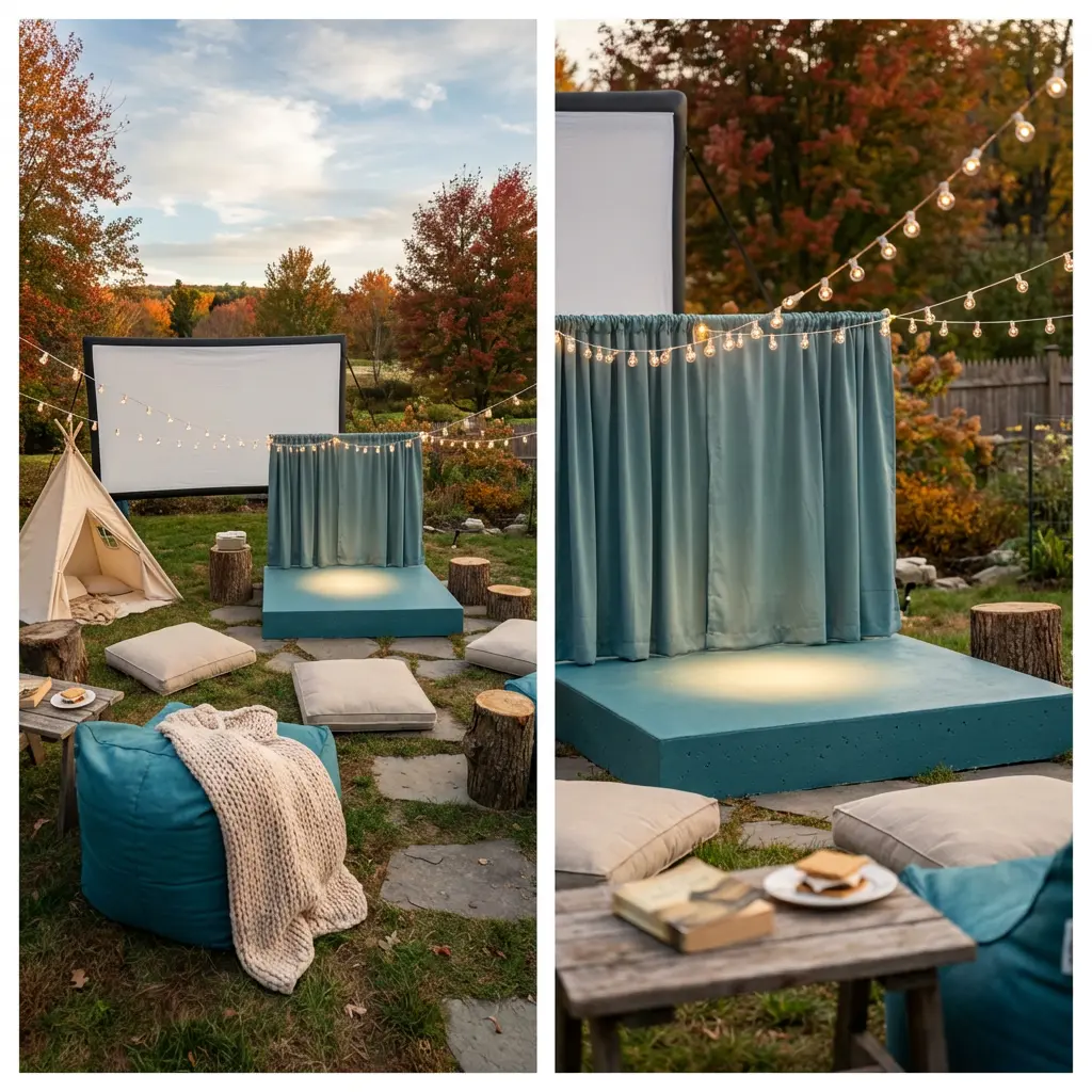 Cozy Outdoor Storytelling Nook