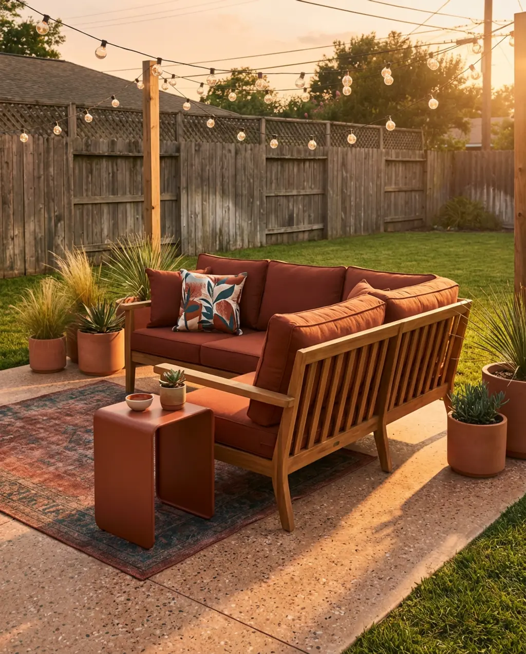 Eclectic Backyard BBQ with Mix-and-Match Decor — Luxury Version