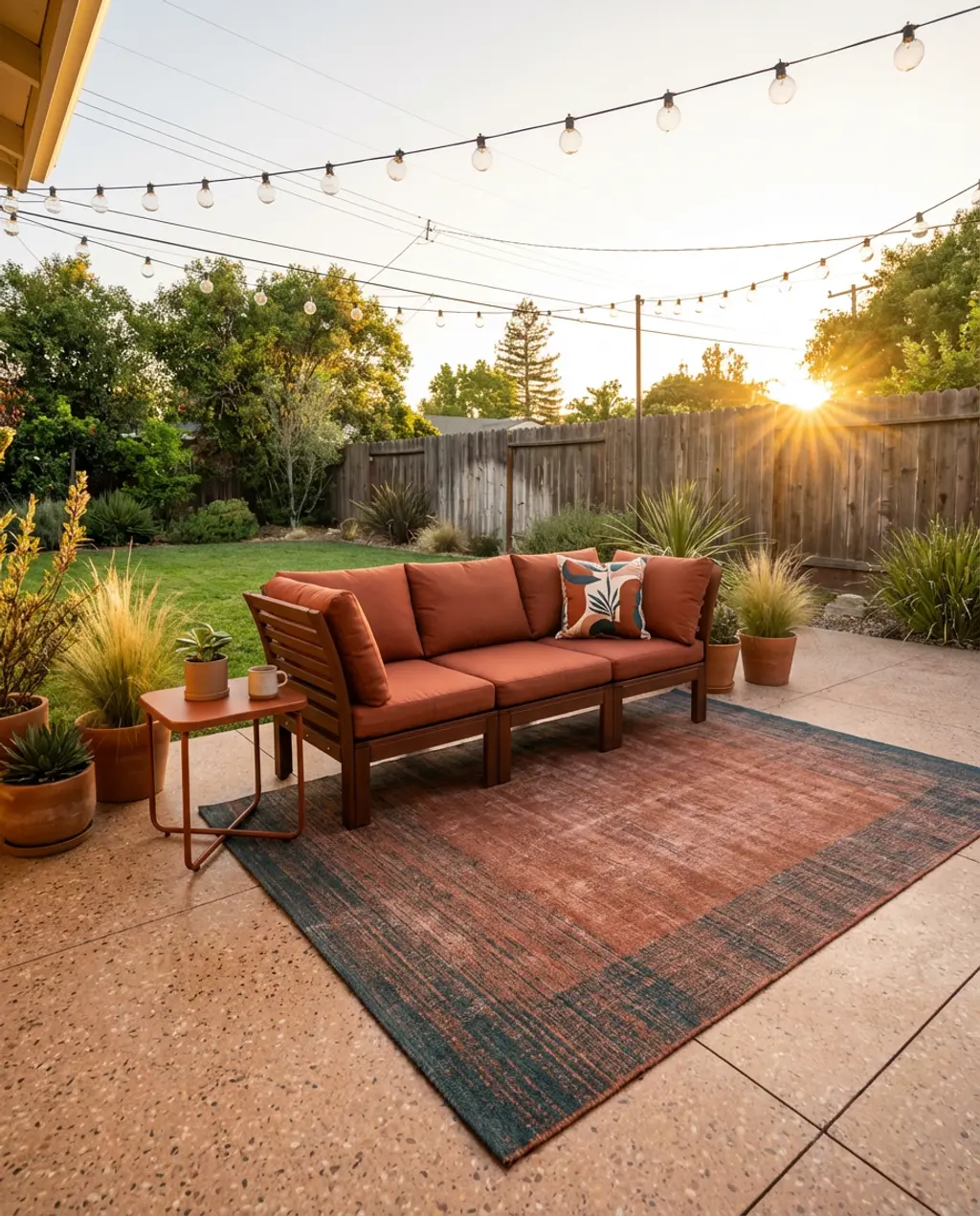 Eclectic Backyard BBQ with Mix-and-Match Decor — Budget Version