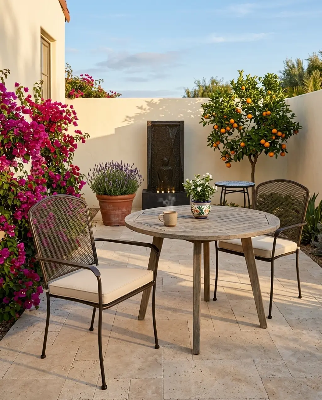 Mediterranean Courtyard Charm — Luxury Version