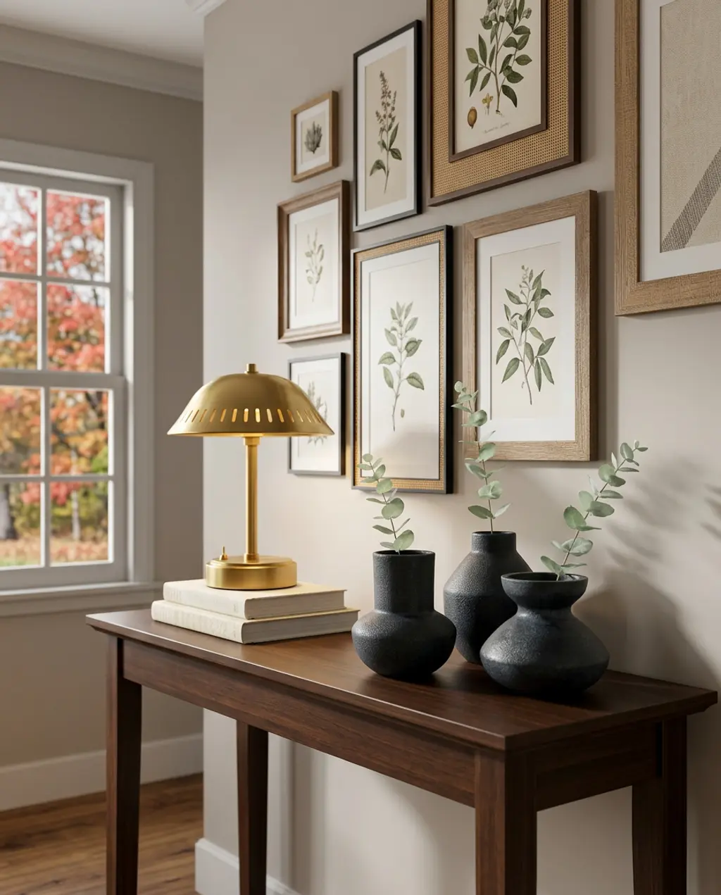 DIY Gallery Wall Refresh with Spring Botanicals