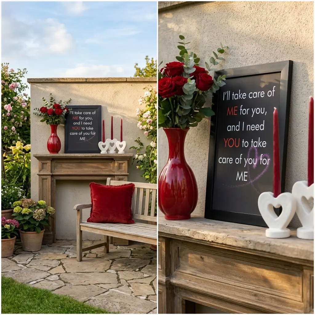 Vibrant Valentines Mantle with Romantic Reds and Pinks 2026