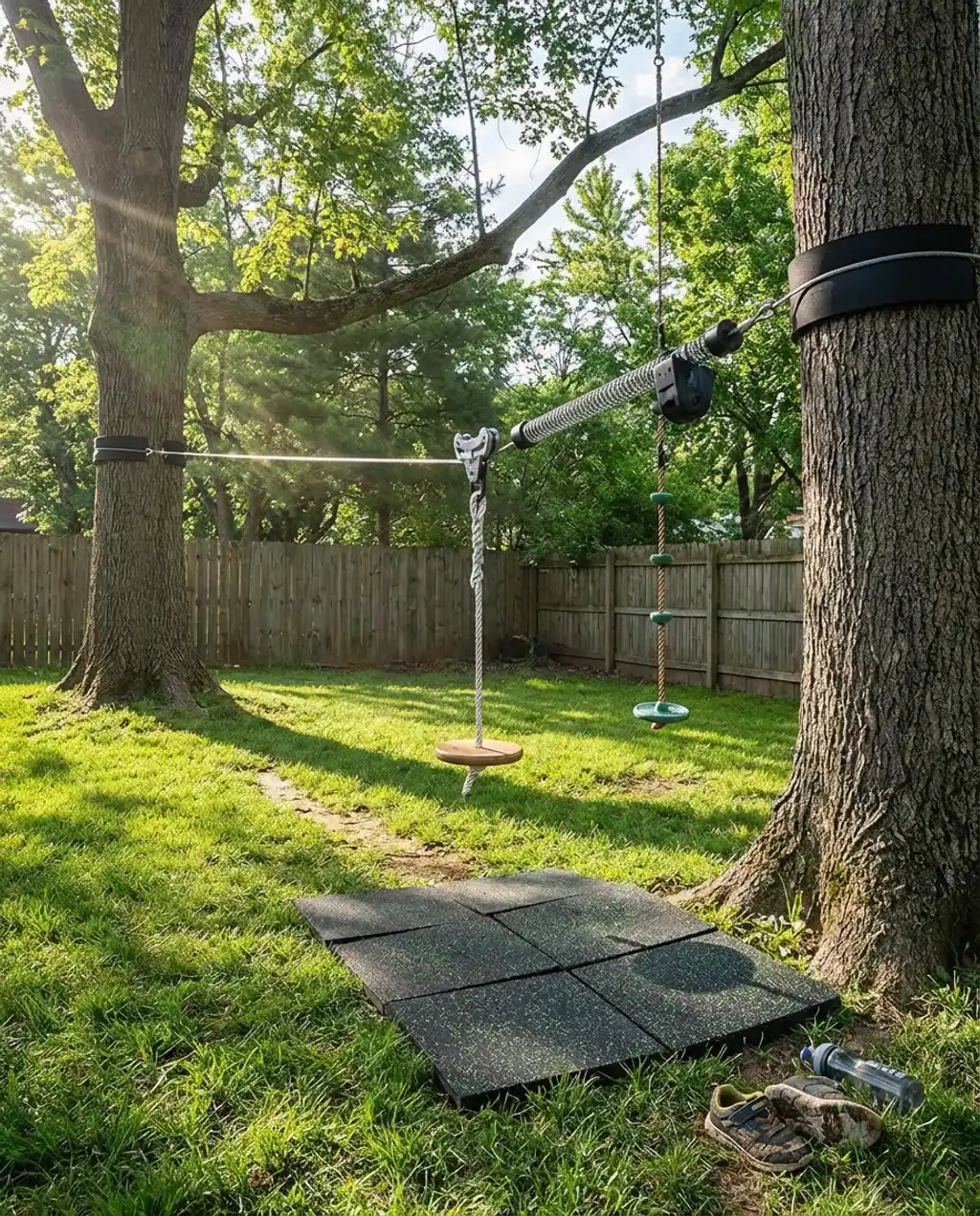 Backyard Zip Line Adventure for Thrill-Seeking Kids