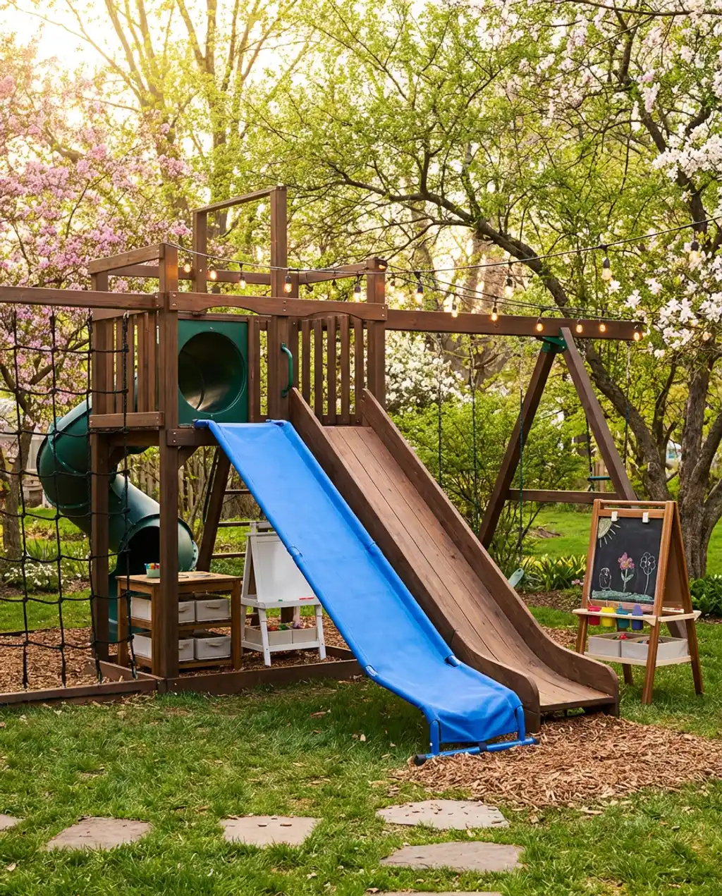 Modern Treehouse Adventure Playground