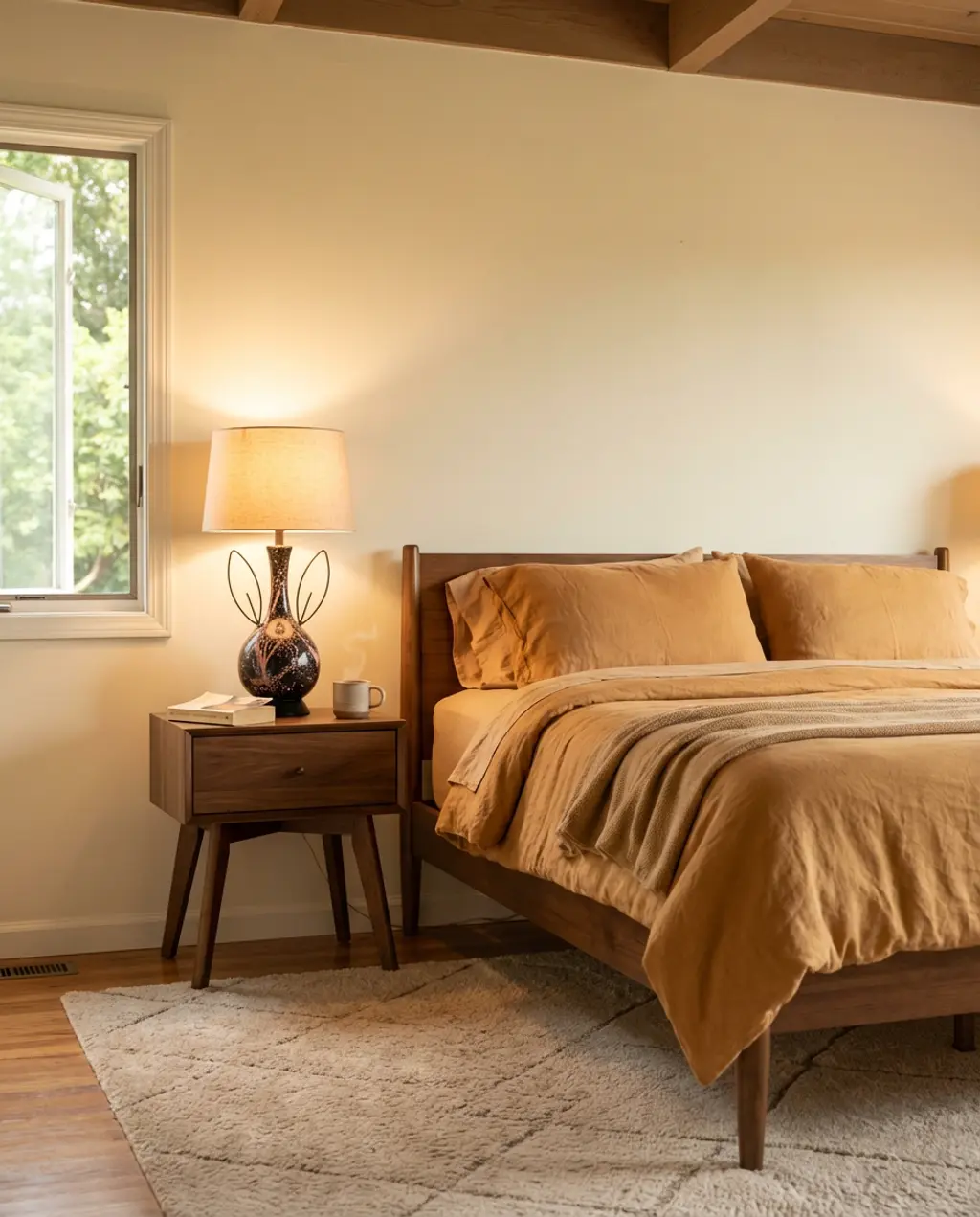 Mid-Century Modern Bedroom Update