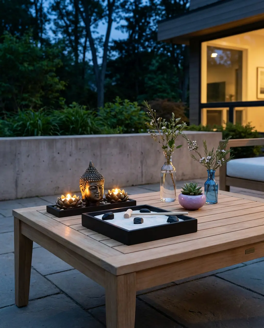 Miniature Tabletop Zen Garden Kit