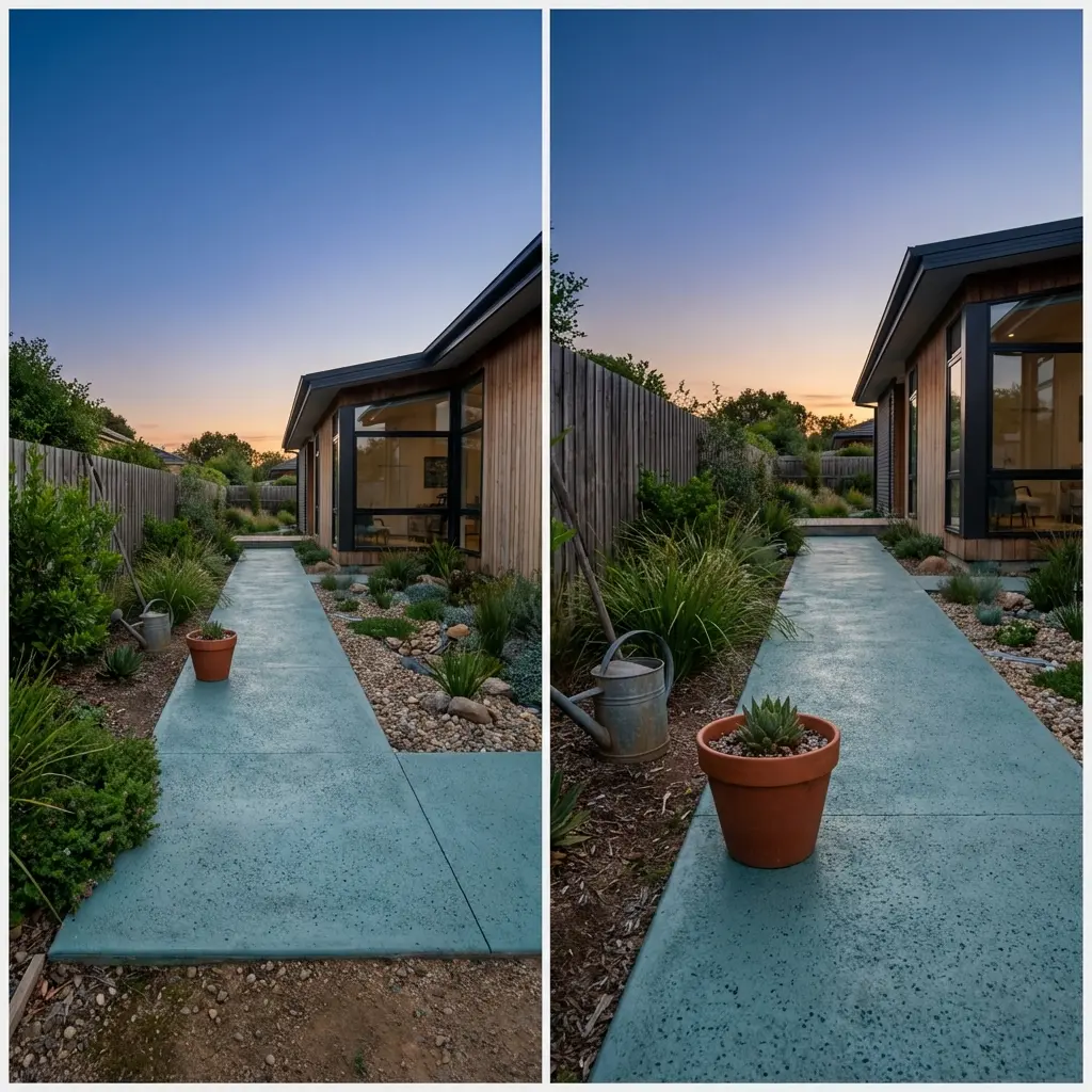 Sustainable Pervious Concrete Driveway for Eco-Conscious Homes