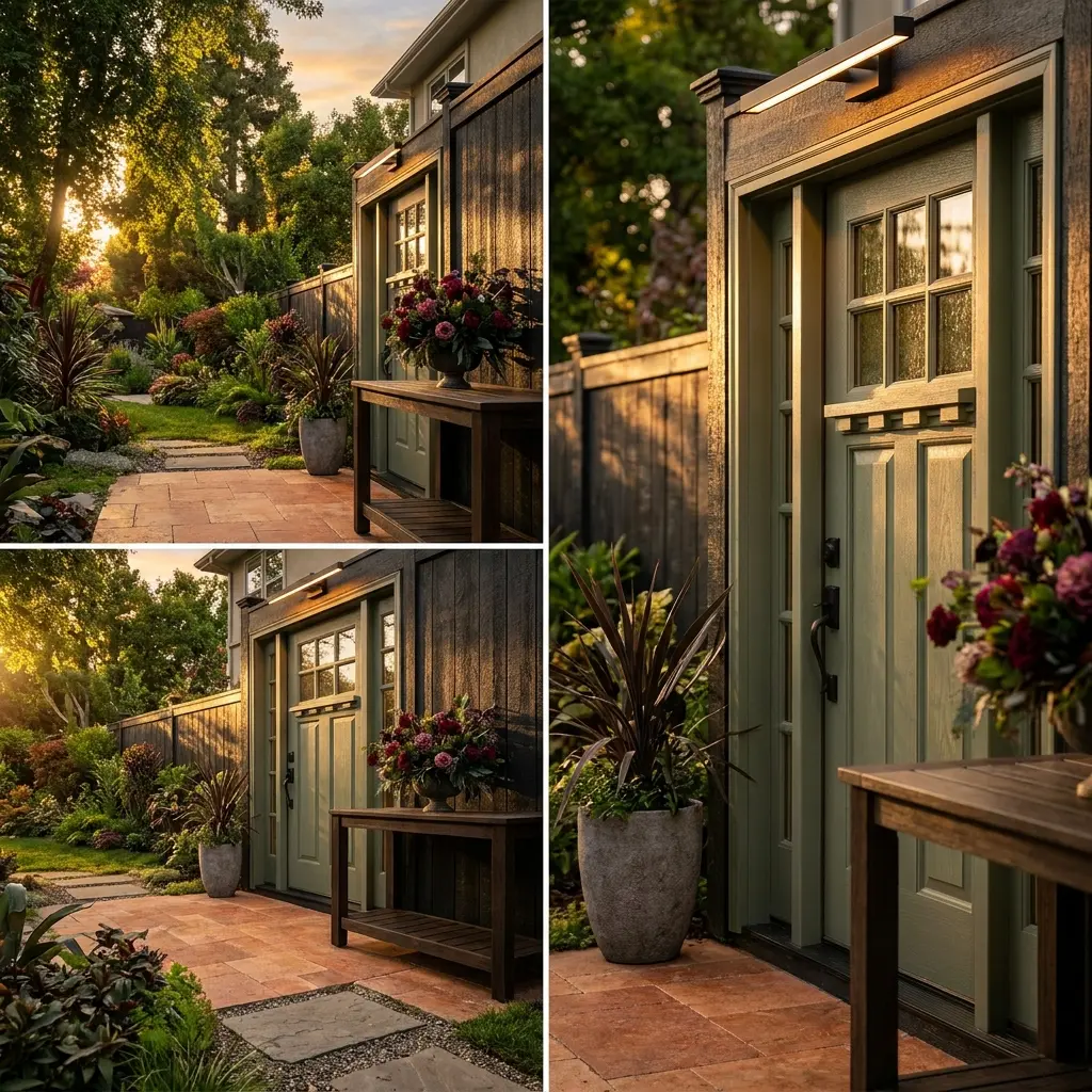 Dark and Moody Interior Entrance Decor