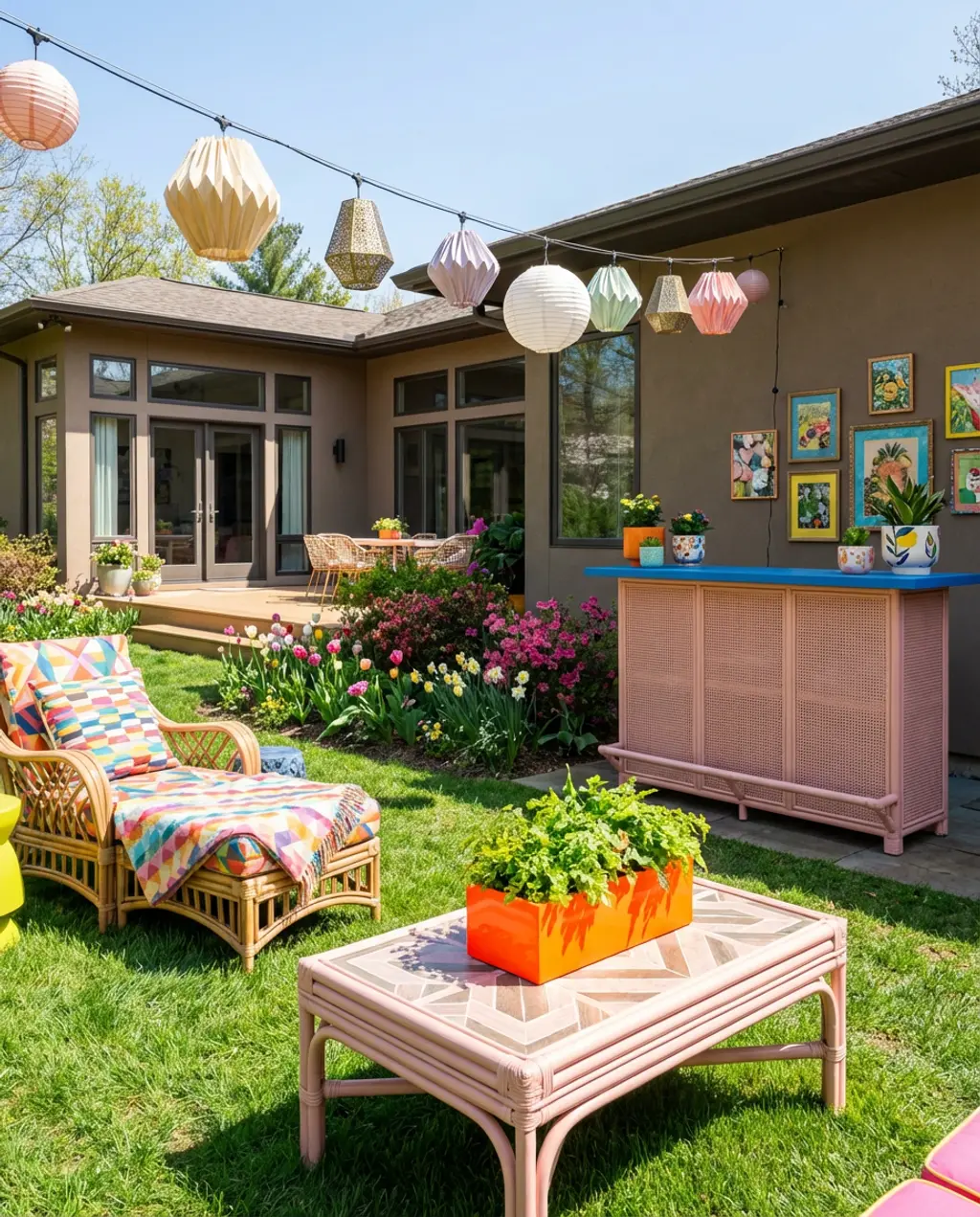 Bright and Bold Spring Patio Lounge 2026