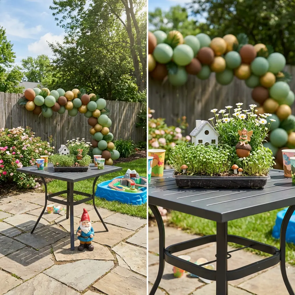 Enchanted Fairy Garden with Miniature Accessories