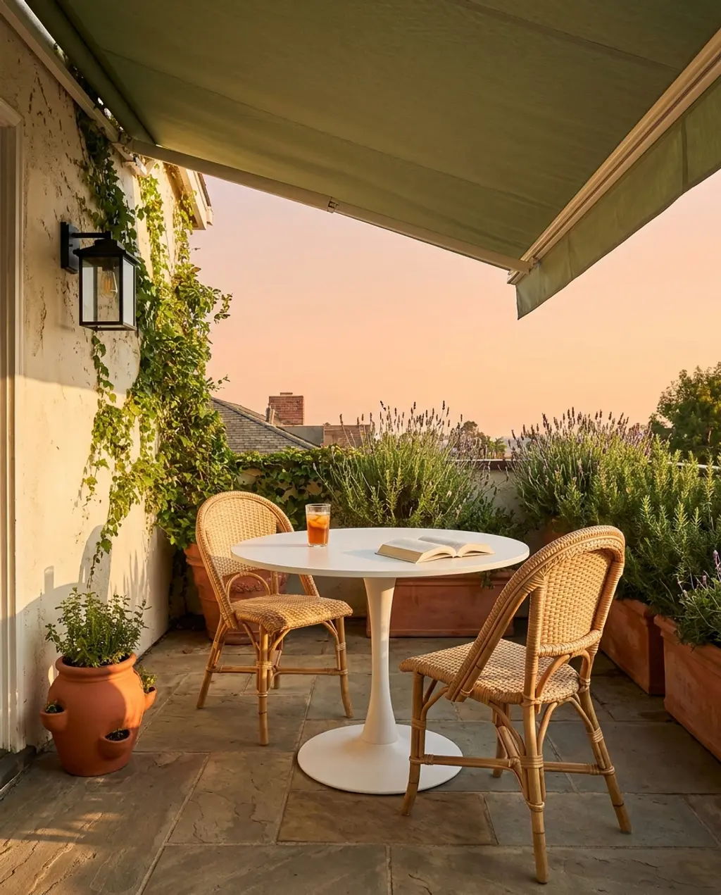 French Cafe Style Terrace Dining — Luxury Version