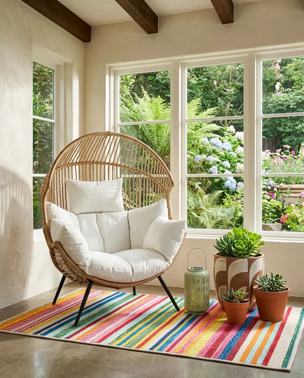 DIY Painted Terra Cotta Pots for Spring Patio