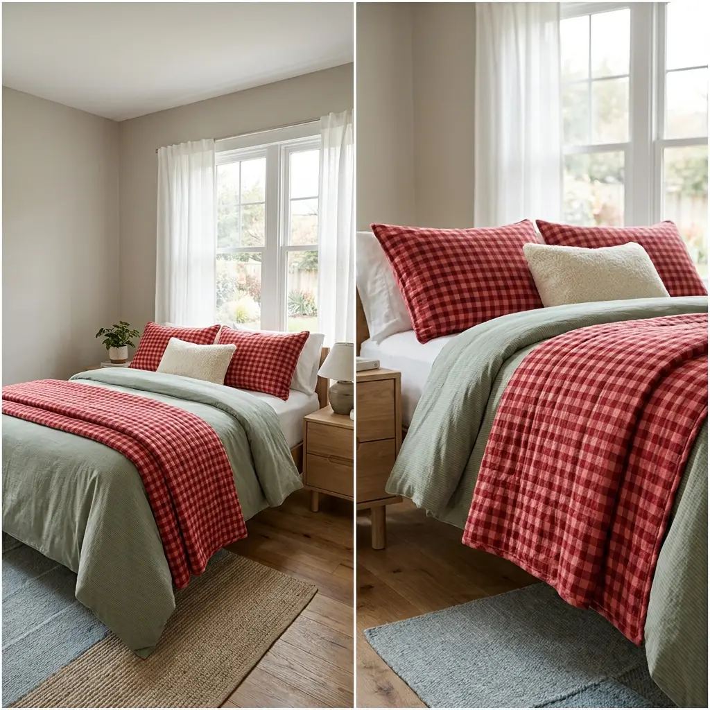 Cozy Spring Bedroom Refresh with Soft Textures & Natural Light