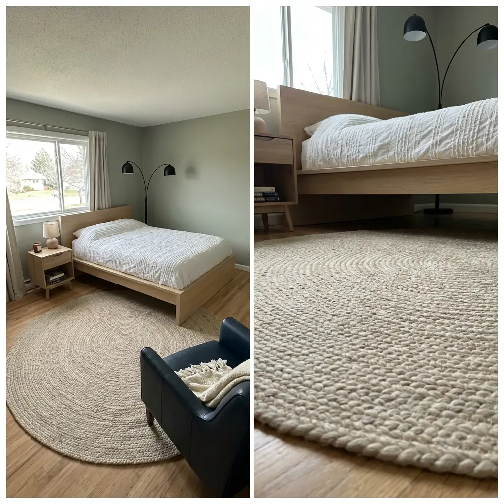 Cozy White & Wood Bedroom