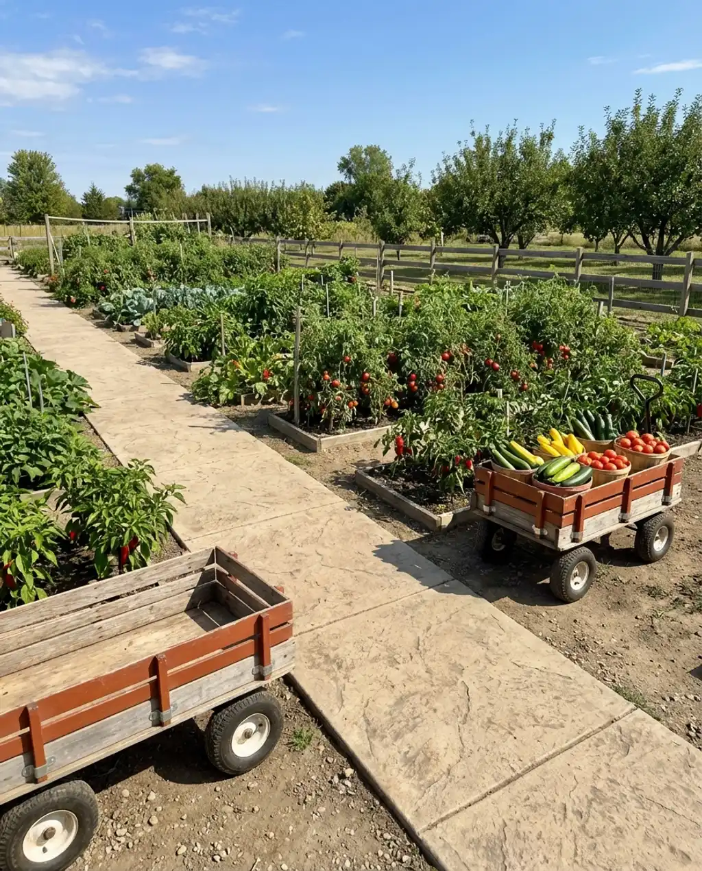 Backyard 'Market Garden' Layout for Abundant Harvests