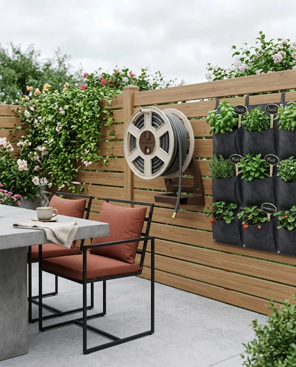 Small Spaces Edible Wall Garden — Luxury Version