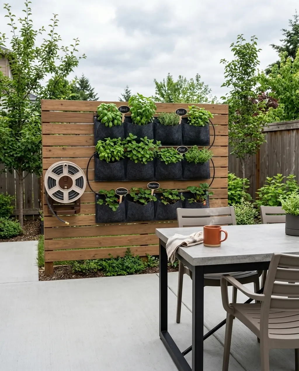 Small Spaces Edible Wall Garden — Budget Version