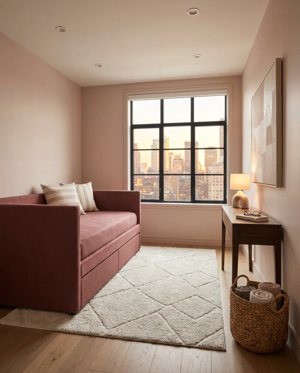 Transitional Guest Bedroom with Daybed — Luxury Version