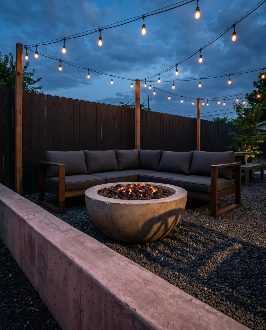 Diy Concrete Bowl Fire Pit — Luxury Version