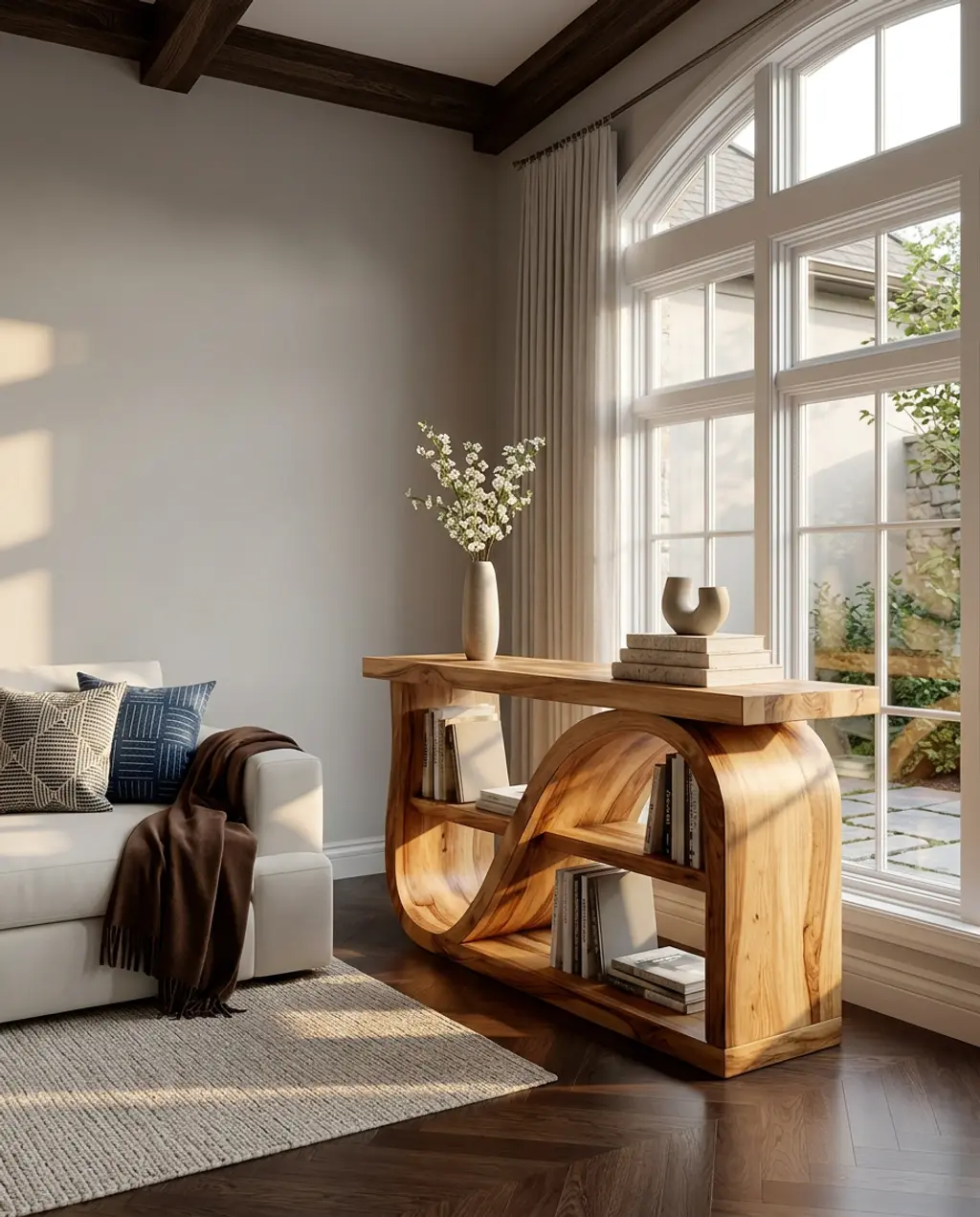 Minimalist Spring Living Room Refresh with Smart Storage Solutions — Luxury Version