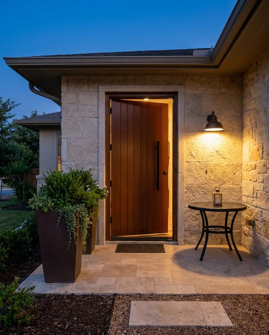 Small Interior Entrance with Smart Storage Solutions