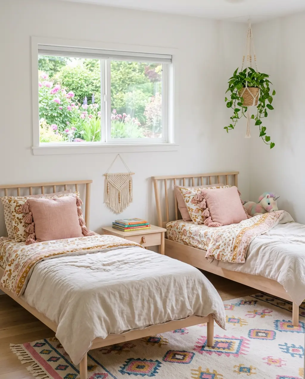 Boho Chic Shared Kids' Bedroom