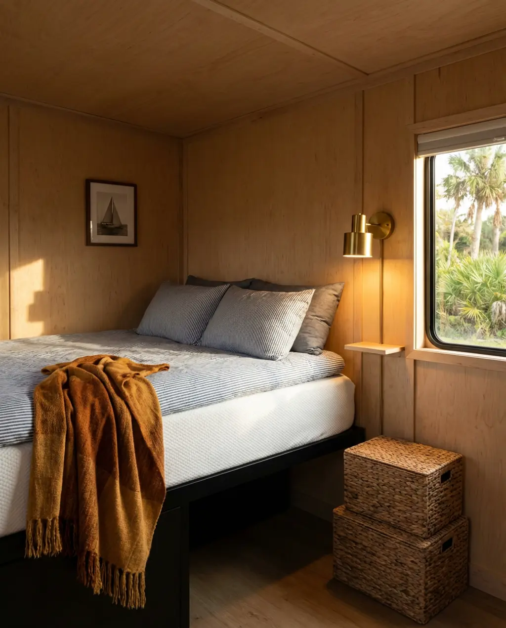 Travel Trailer Bedroom Refresh