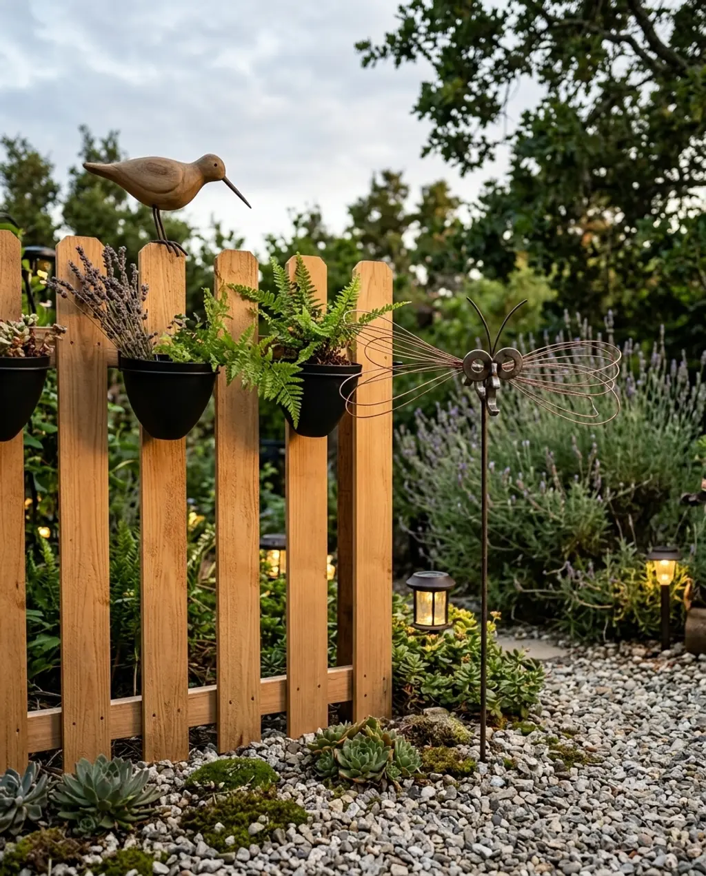 DIY Garden Art with Repurposed Vintage Tools — Budget Version