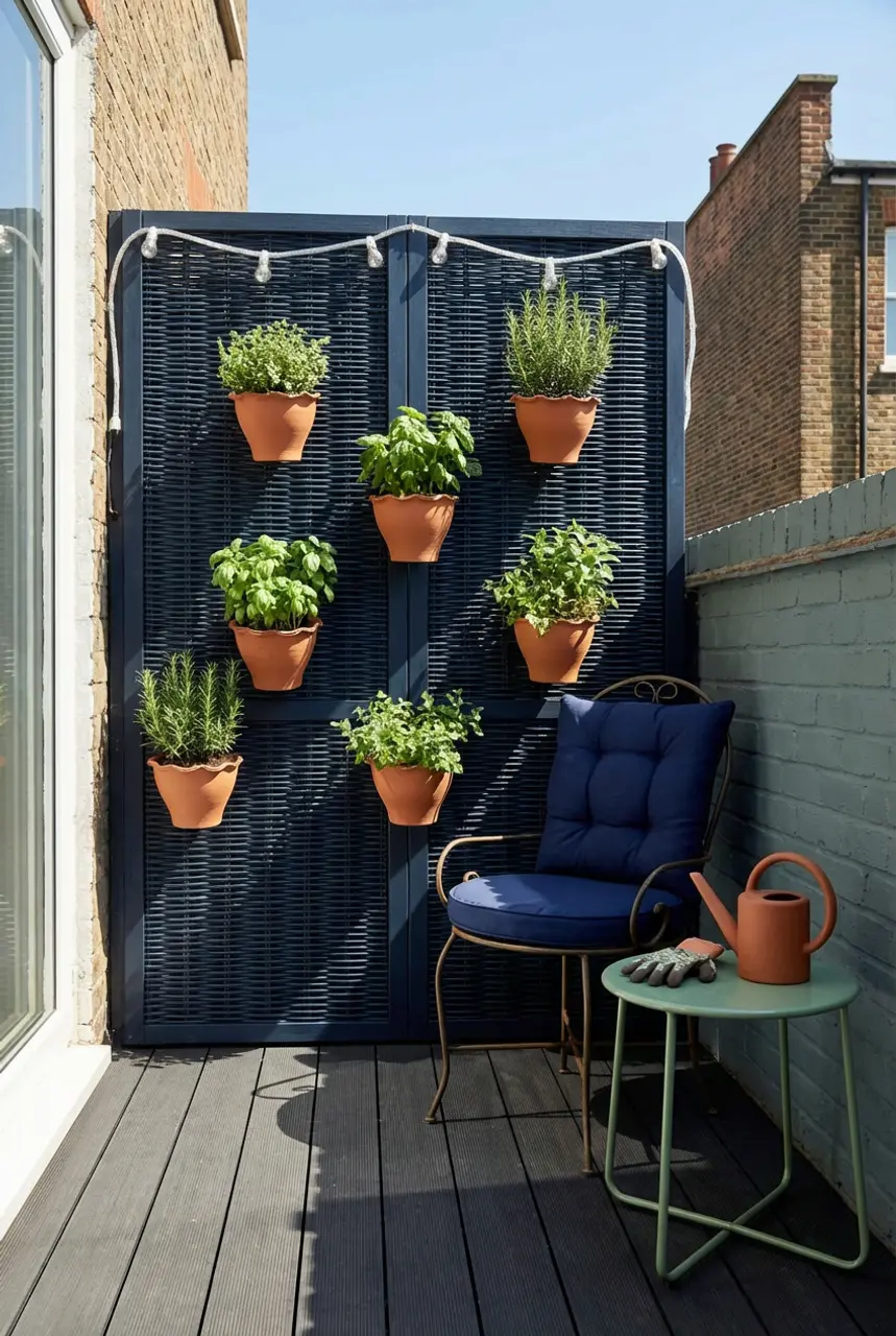 DIY Vertical Garden Screen for Balcony — Luxury Version