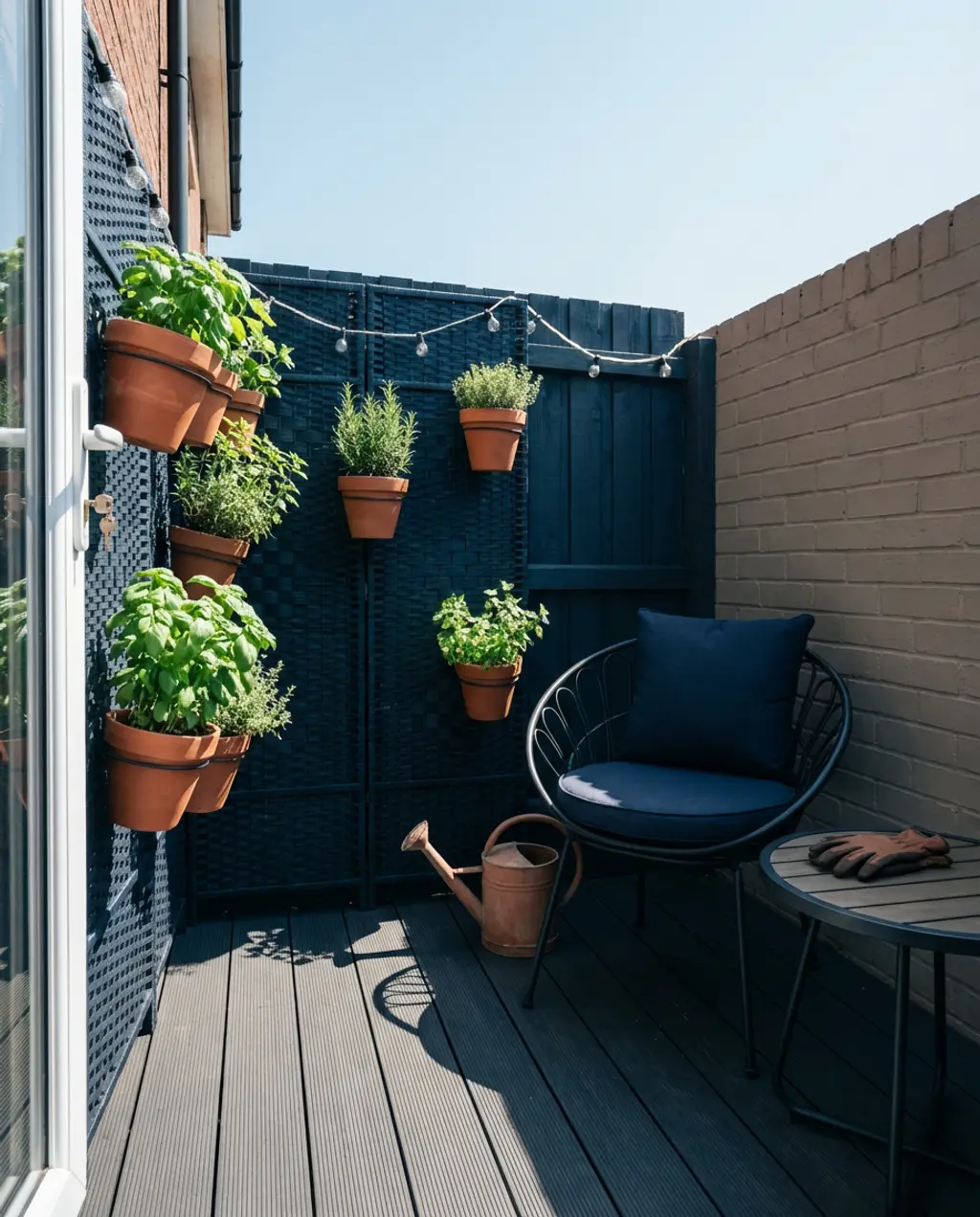 DIY Vertical Garden Screen for Balcony — Budget Version