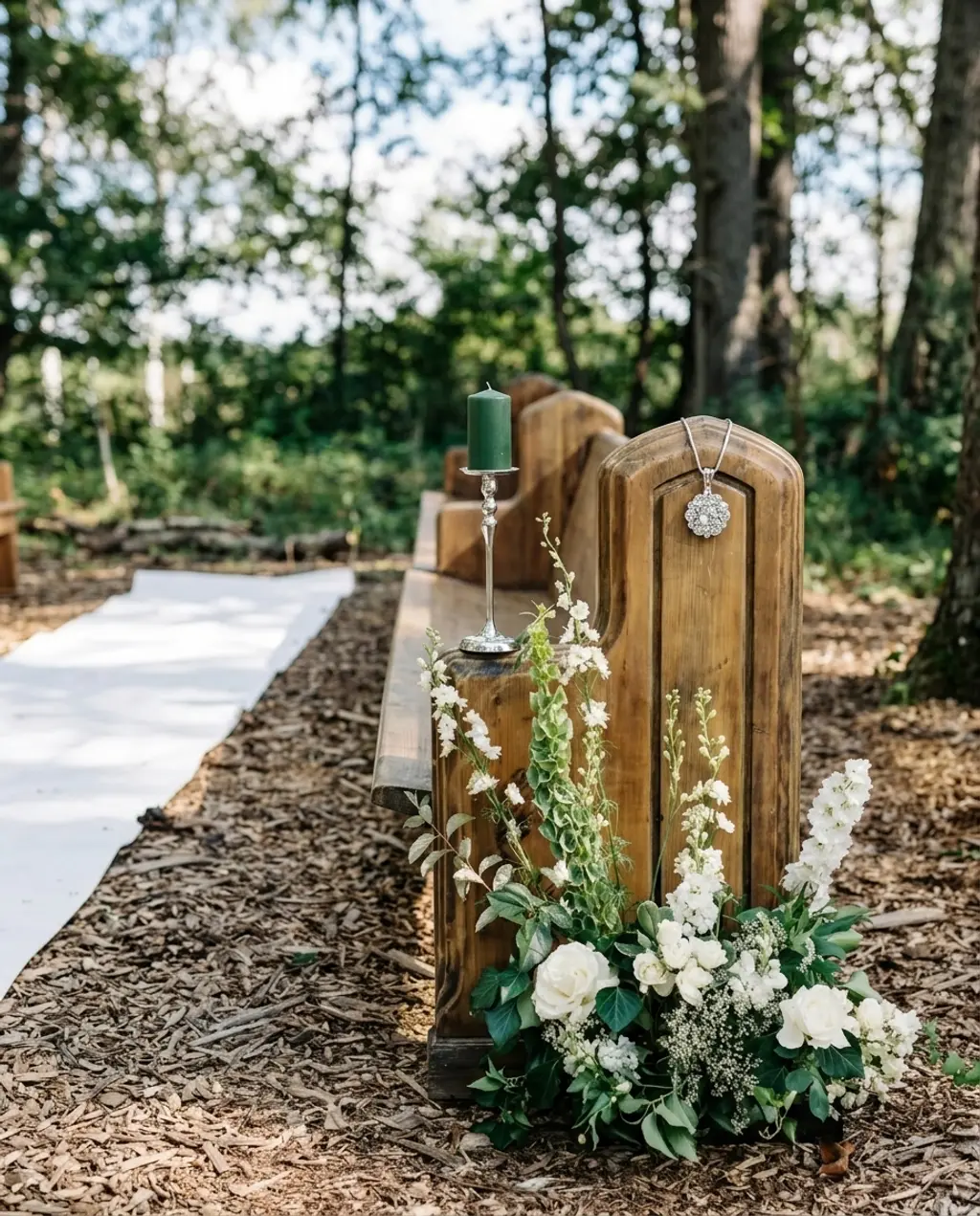 Vintage Elegant Indoor Chapel Decor