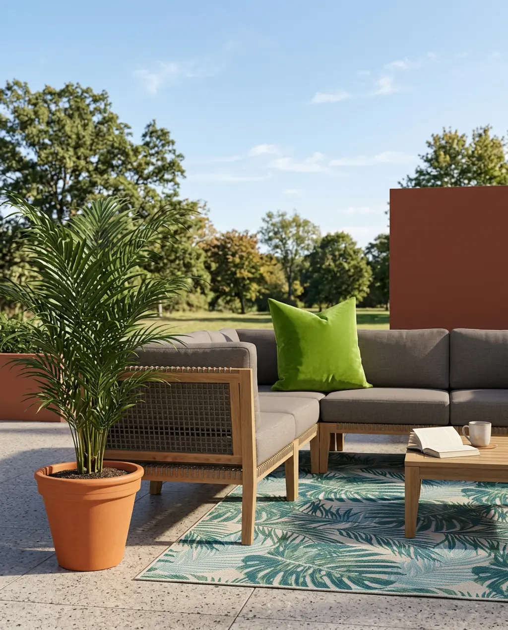 Tropical Retreat Outdoor Living Room