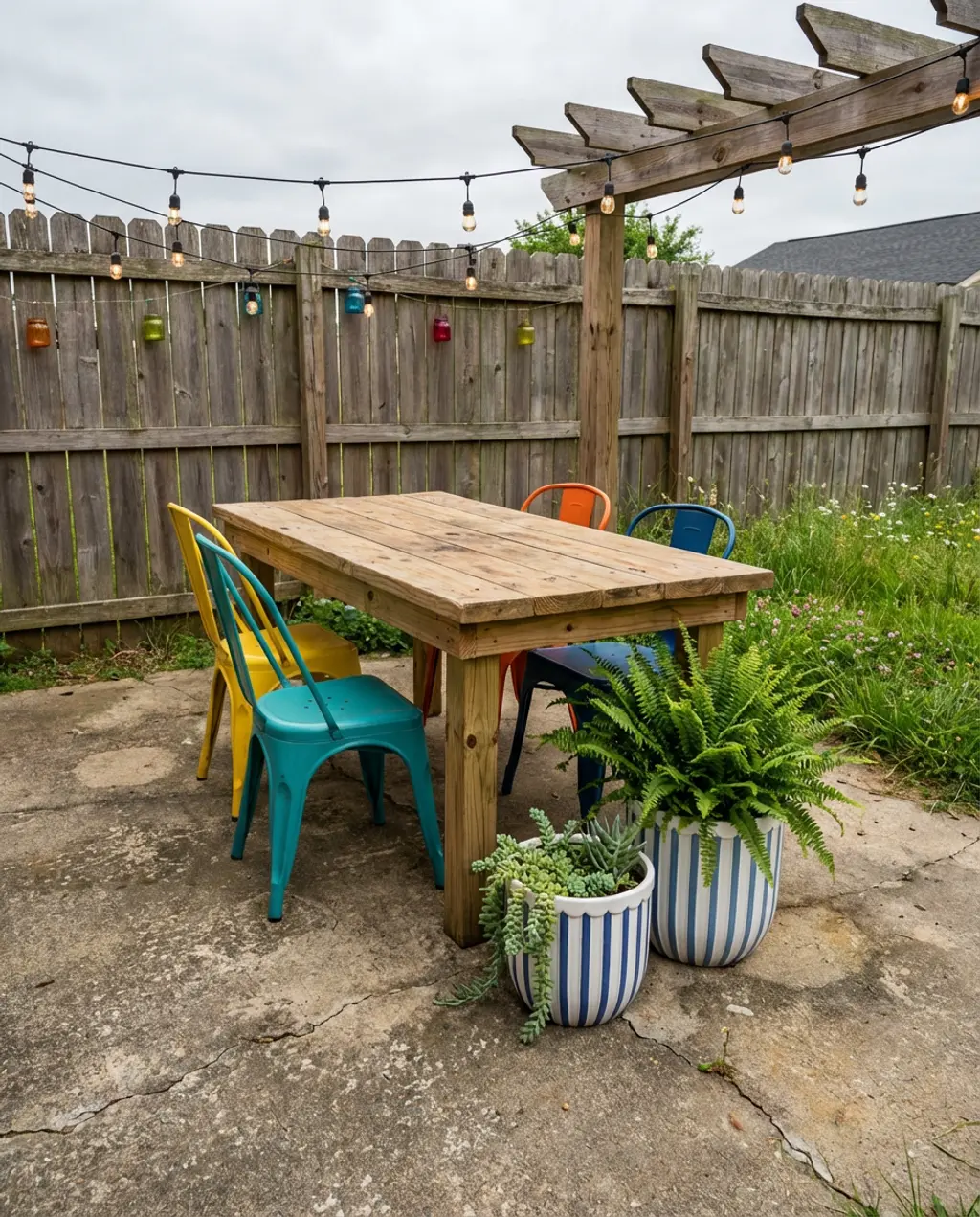 Budget-Friendly Small Backyard DIY BBQ