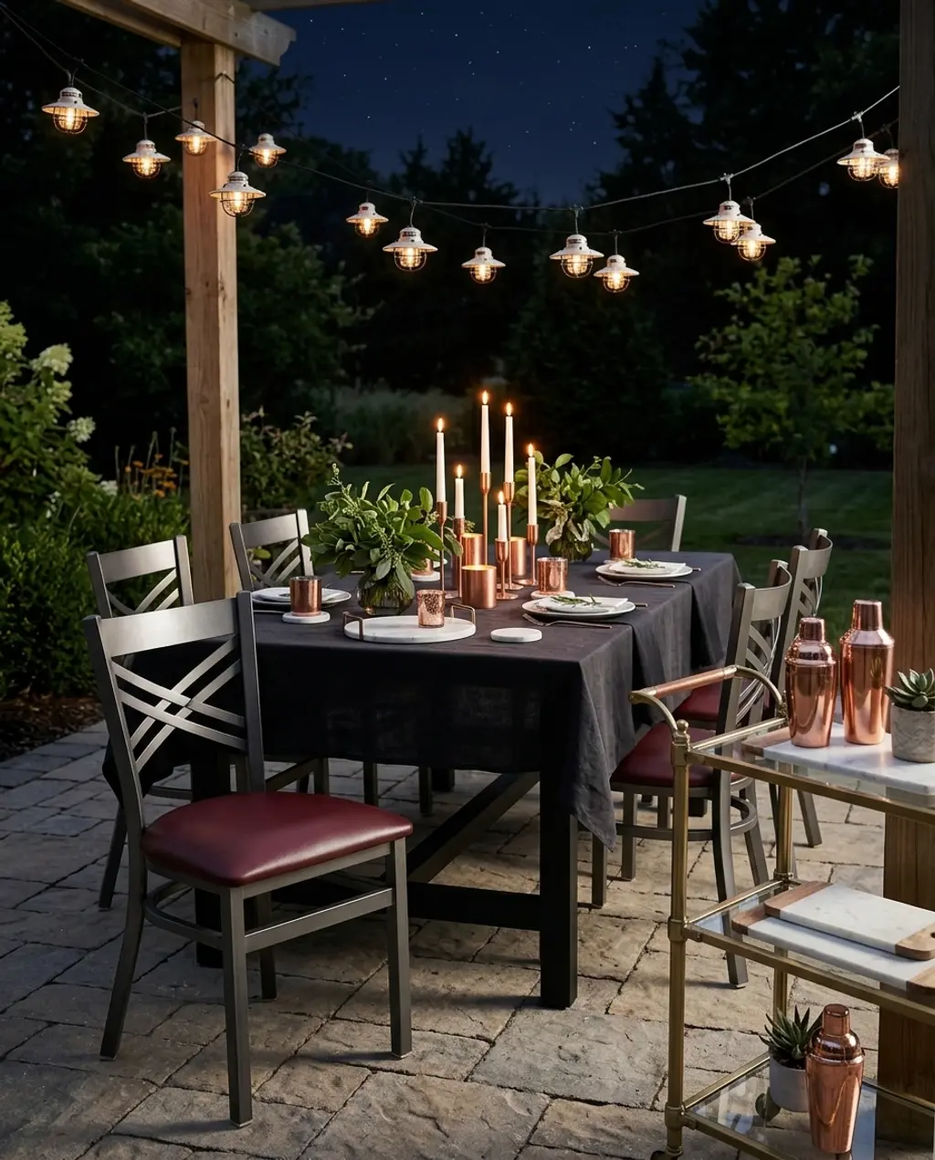 Urban Industrial Loft Wedding Reception