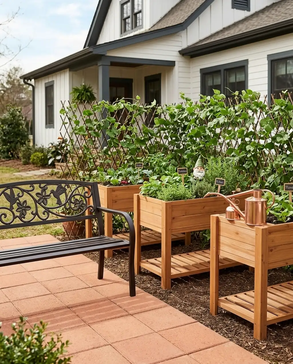 Miniature Herb & Vegetable Garden