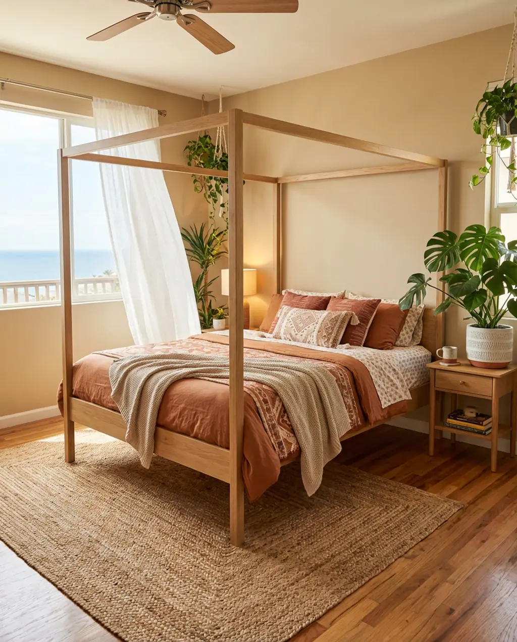 Bohemian Jungle Bedroom Retreat