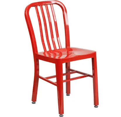 Flash Furniture Metal Indoor-Outdoor Chair